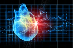Illustration of heart rhythm